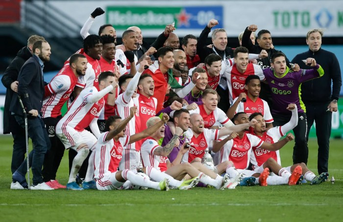 Ajax olanda ripresa utrecht eredivisie kecewa menerima juara cambuur tak ada cluster stadio bassa niente cori urla allo stadion ditemukan