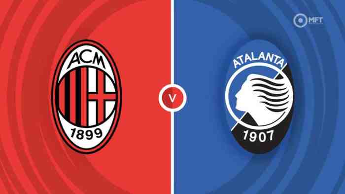 Prediksi skor pertandingan Atalanta vs AC Milan dan head to head