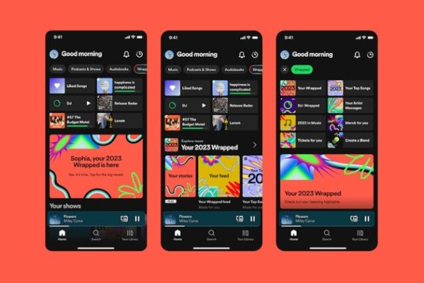 Cara melihat Spotify Wrapped 2023 dan arti setiap data