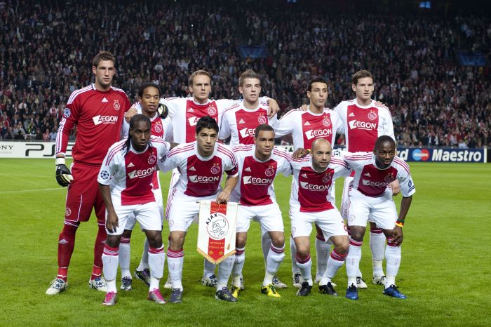 Ajax achtergronden voetbalteam